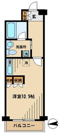 ガーデン目黒南の物件間取画像